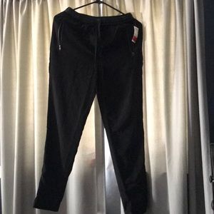 Love tree satin joggers